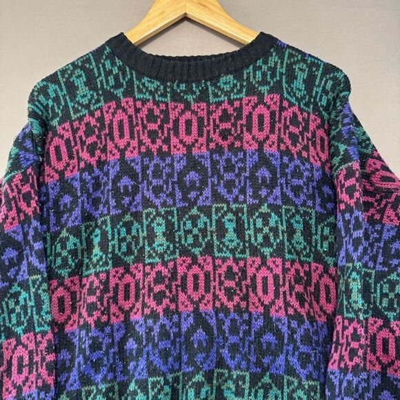 South Mountain By Southern Classics Men’s Striped Vintage Sweater Size Large - Picture 2 of 9